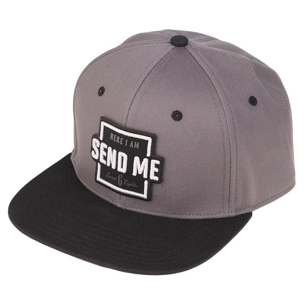 Baseball Cap Grey Send Me Isa. 6:8