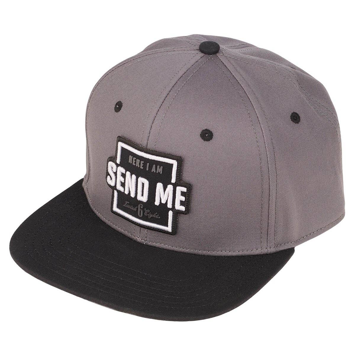 Baseball Cap Grey Send Me Isa. 6:8
