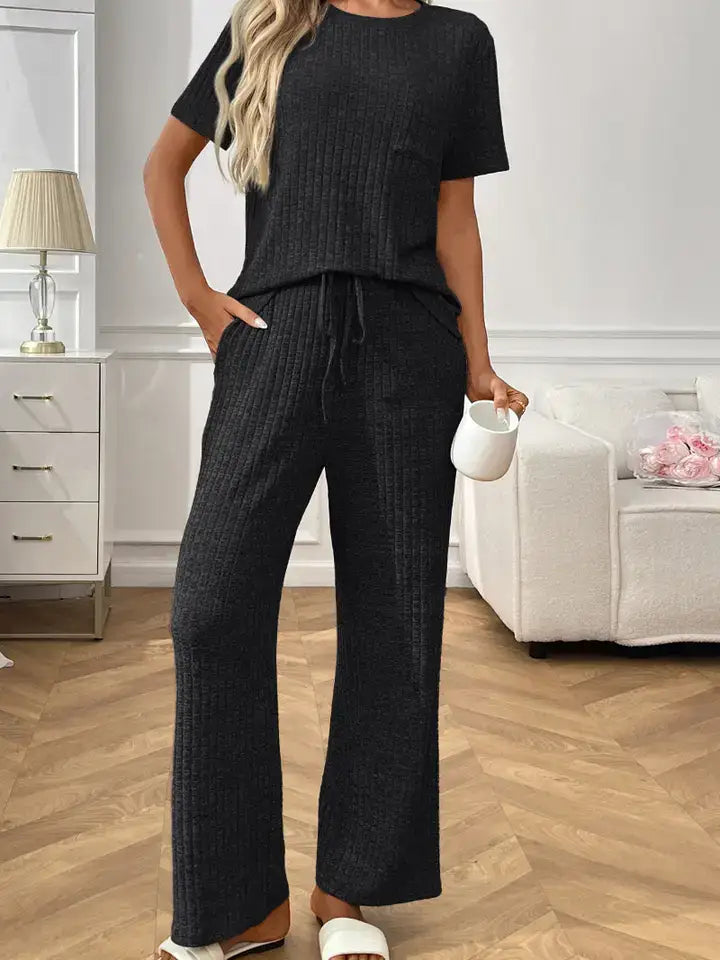 Ribbed Lounge Set