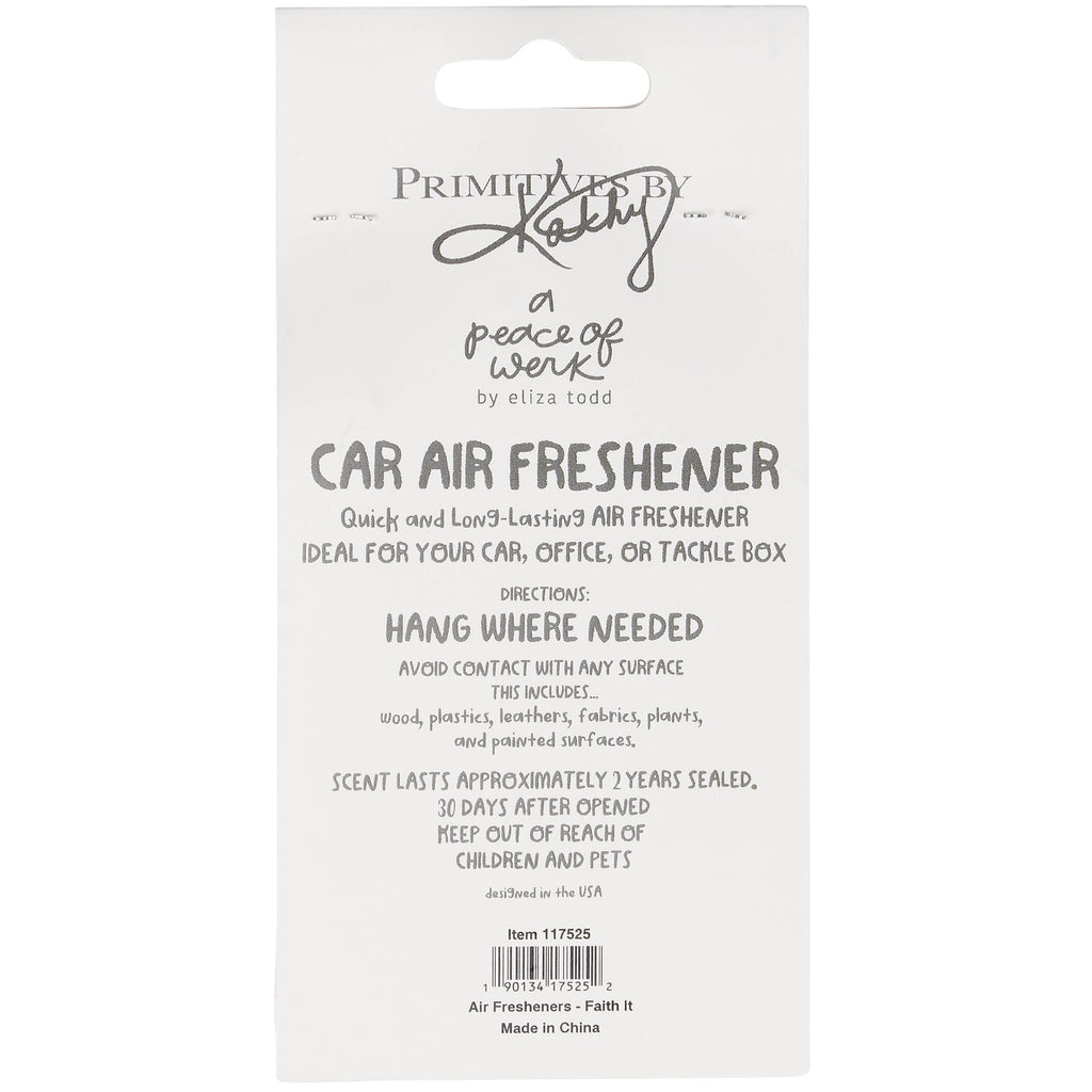 Faith It Till you Make It Air Freshener