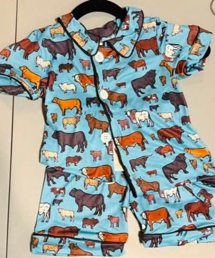 Cow PJ set