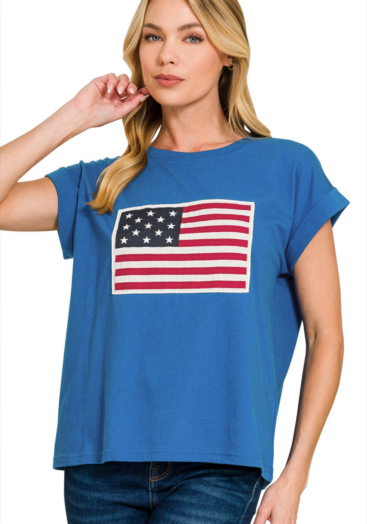 American Flag Tee
