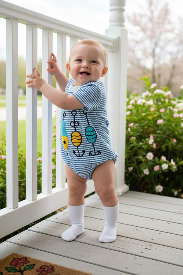 Baby Boy Fishing Onesie