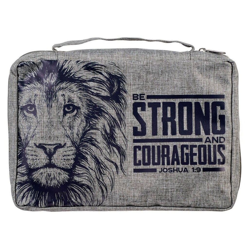 Bible Cover-Strong & Courageous Jsh. 1:9