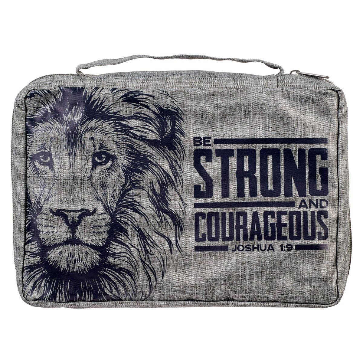 Bible Cover-Strong & Courageous Jsh. 1:9