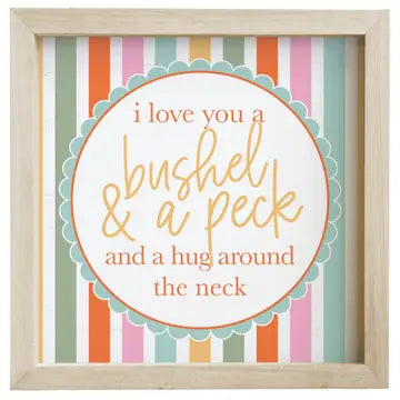 Bushel & a Peck stripes