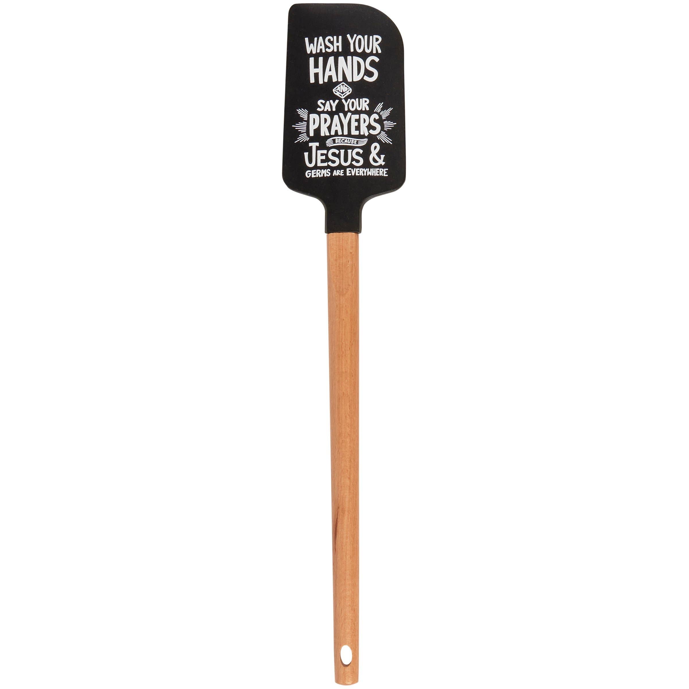 Jesus & Germs Spatula